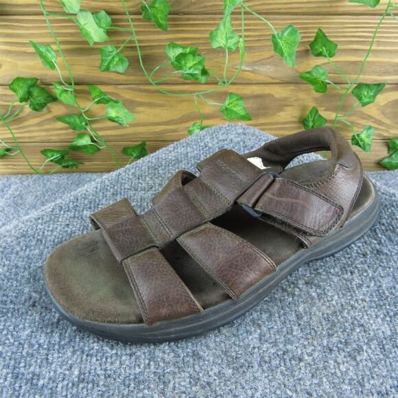 Rockport Men's Gladiator Brown Leather‎ Size 10M Gently Used 2025 - Picture 1 of 7